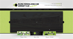 Desktop Screenshot of bulimbabowls.com