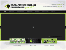Tablet Screenshot of bulimbabowls.com